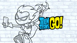 Teen Titans Go! Coloring Game