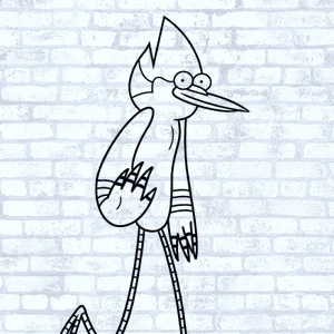 Regular Show Coloring Game