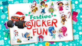 Festive Sticker Fun