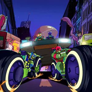 Żółwie Ninja: Szalone wyścigi