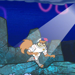 SpongeBob: Weresquirrel