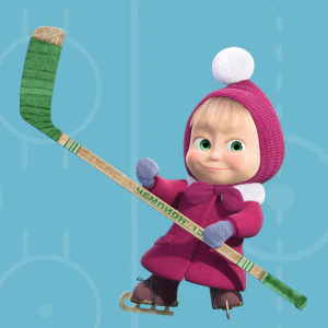 Masha and the Bear: Hockey