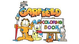 Kolorowanki z Garfieldem