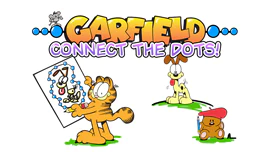 Łączenie kropek z Garfieldem