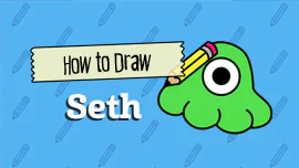 The Fungies: How to Draw Seth