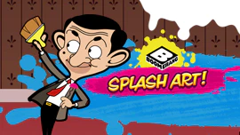 Mr Bean Splash Art