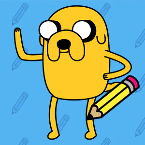 Adventure Time: How to Draw Jake