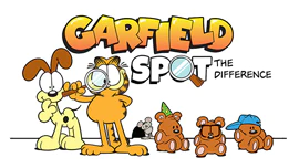 Znajdź różnice z Garfieldem