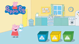 Świnka Peppa: Sortowanie odpadów