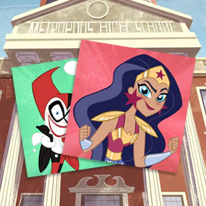 DC Super Hero Girls Match Up