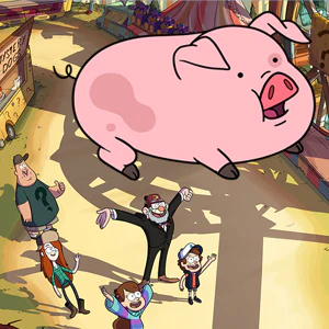 Gravity Falls: Waddles Food Fever