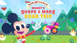 Mickey's Shape and Make Road Trip