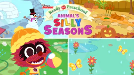 Ready for Preschool: Animal's Silly Seasons