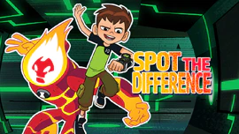 Ben 10 Spot the Difference