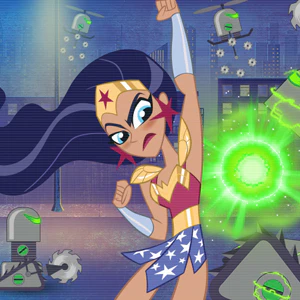 DC Super Hero Girls: Walka z robotami