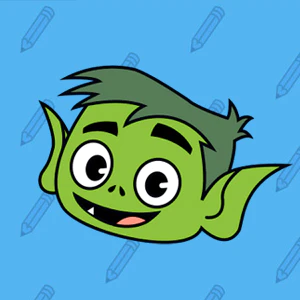 Teen Titans: How to Draw Beast Boy