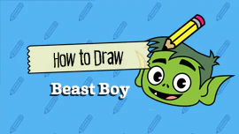 How to Draw Beast Boy