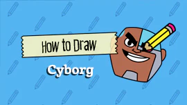 Teen Titans: How to Draw Cyborg