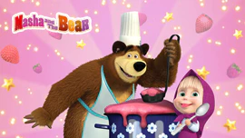 Masza i Niedźwiedź: Gotowanie z Maszą
