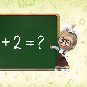 Masha and the Bear: Masha's Math Test