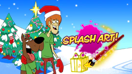 Christmas Party Splash Art